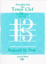 INTRODUCING THE TENOR CLEF TROMBONE cover
